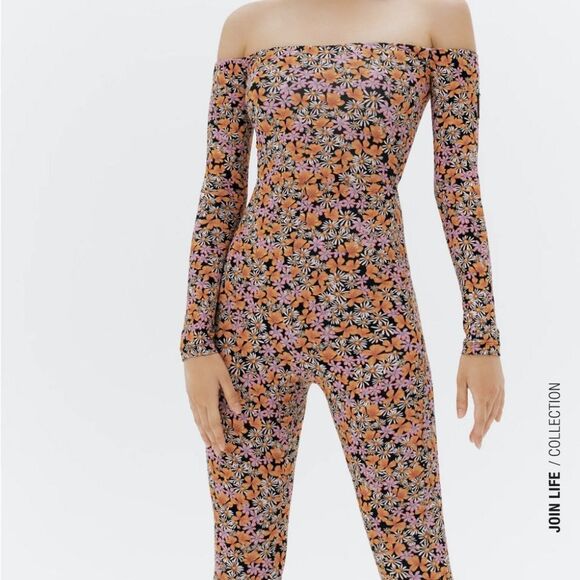 Zara x Purple Magazine Off-Shoulder Jumpsuit - Picture 1 of 8